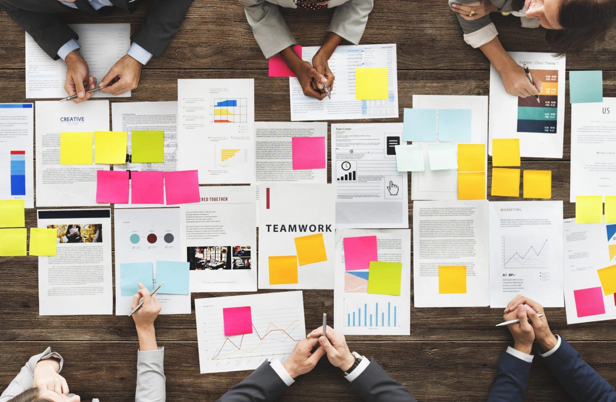 Business People Diverse Brainstorm Meeting Concept