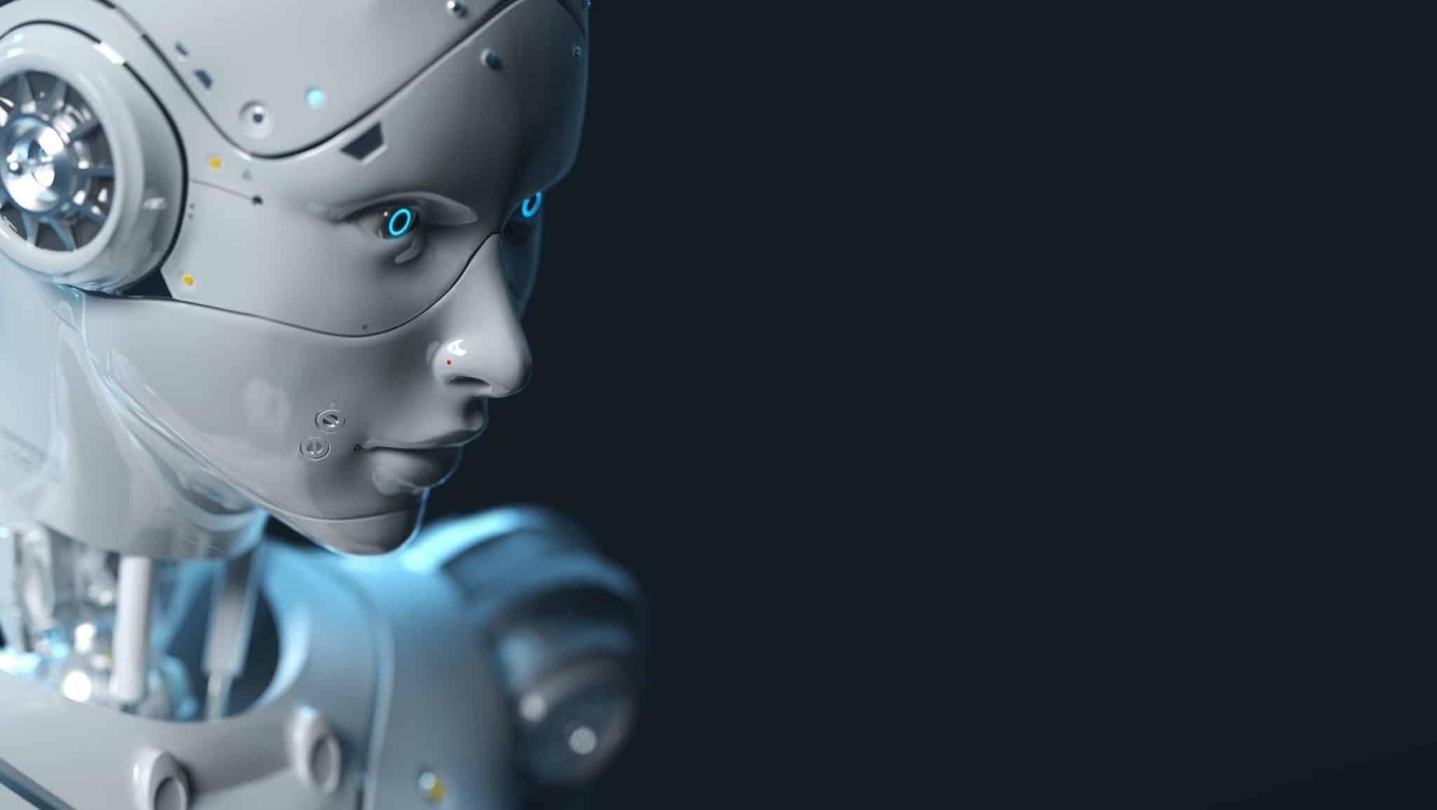 technology robot sai fi robots 3d render